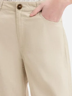 Franco Callegari Hosen<Damen Hose beige uni