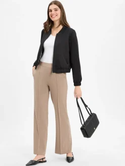 Cambio Hosen<Damen Hose - Ava beige camel uni