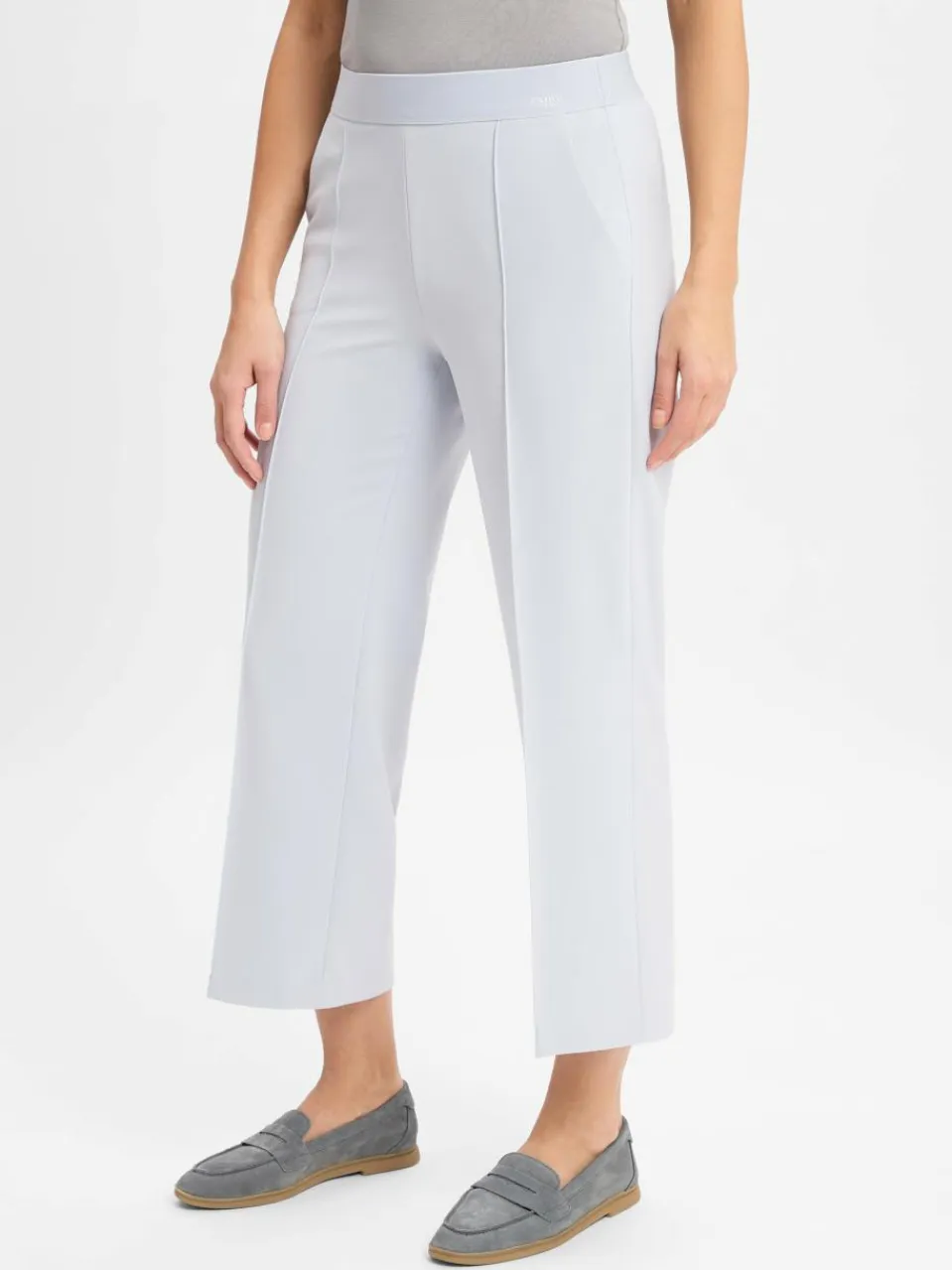 Cambio Hosen<Damen Hose - Cameron hellblau uni