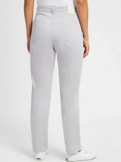 BRAX Hosen<Damen Hose - Carola hellgrau uni