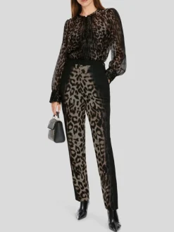 Marc Cain Hosen<Damen Hose - FUZHOU beige gemustert