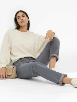 BRAX Hosen<Damen Hose - Mary grau uni