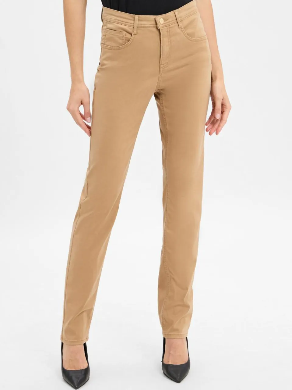 BRAX Hosen<Damen Hose - Mary camel uni