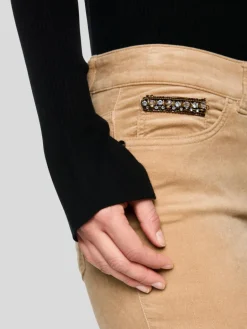 Marc Cain Hosen<Damen Hose - SILVI braun uni