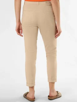 Cambio Hosen<Damen Hose - Stella beige uni