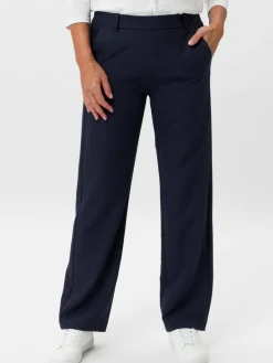 Frank Walder Hosen<Damen Hose MIA marine blau uni