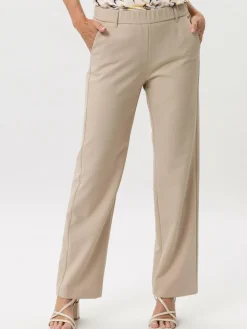 Frank Walder Hosen<Damen Hose MIA beige uni