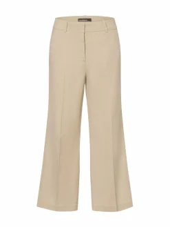 Cambio Hosen<Damen Hose mit Leinenanteil - California beige uni