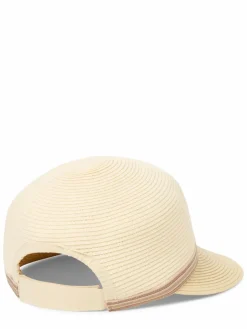 Marie Lund Mützen & Hüte<Damen Hut ecru beige strukturiert