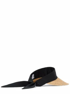 Calvin Klein Mützen & Hüte<Damen Hut - Headband Straw Visor beige schwarz uni