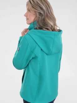 Navigazione Jacken & Westen<Damen Jacke aqua uni