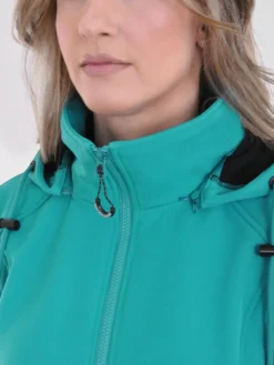Navigazione Jacken & Westen<Damen Jacke aqua uni