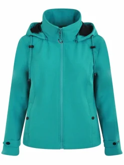 Navigazione Jacken & Westen<Damen Jacke aqua uni