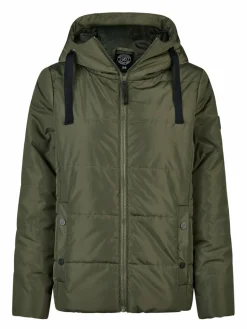 Navigazione Jacken & Westen<Damen Jacke grün uni