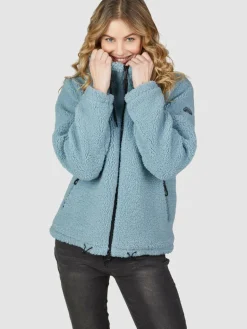 Navigazione Jacken & Westen<Damen Jacke hellblau uni