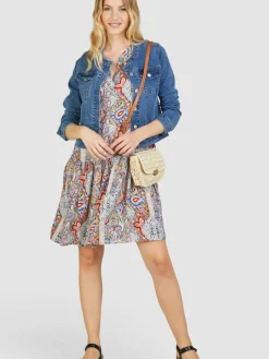 Navigazione Jacken & Westen<Damen Jacke denim uni