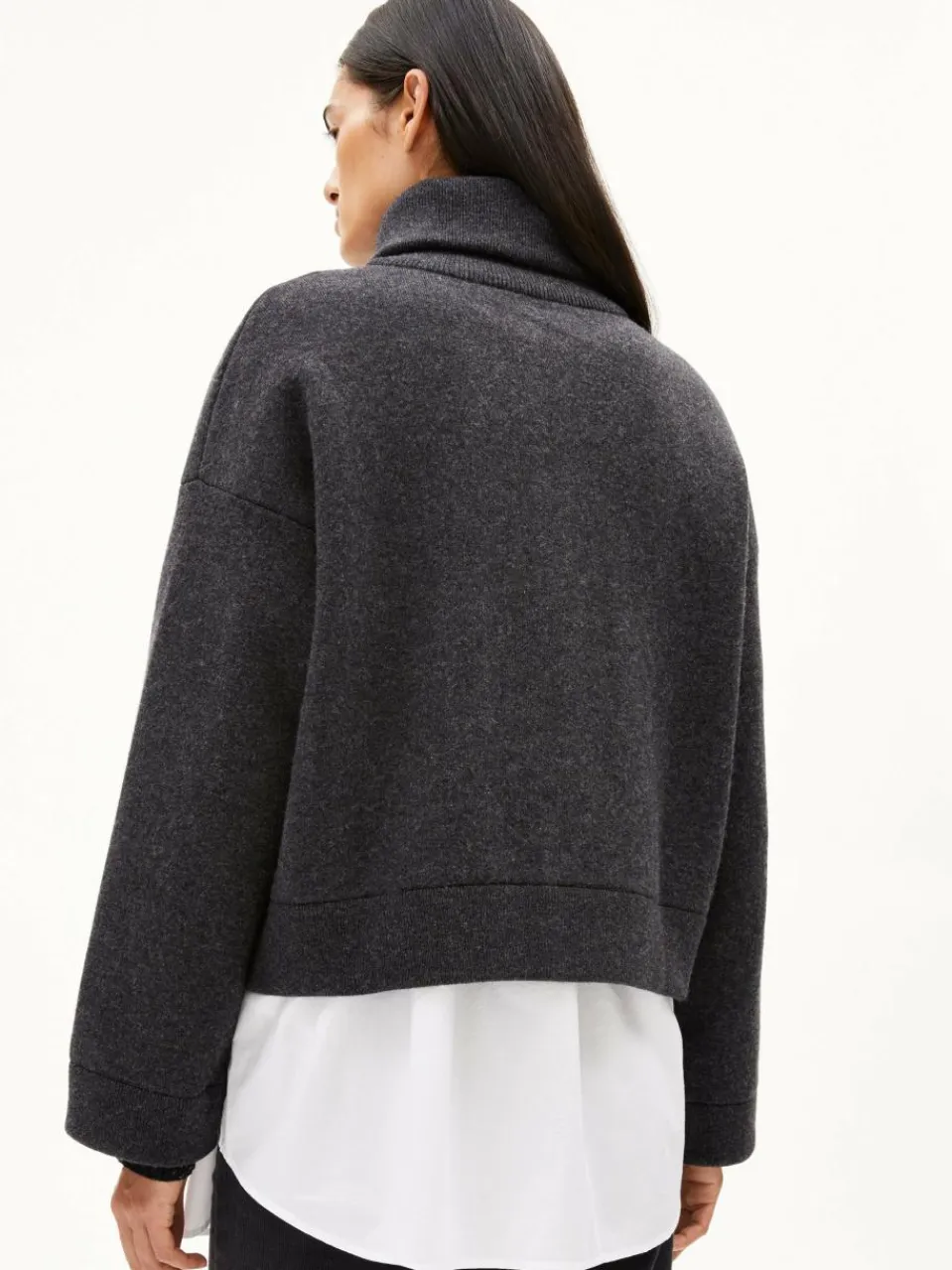 ARMEDANGELS Jacken & Westen<Damen Jacke - Joaniaas anthrazit meliert