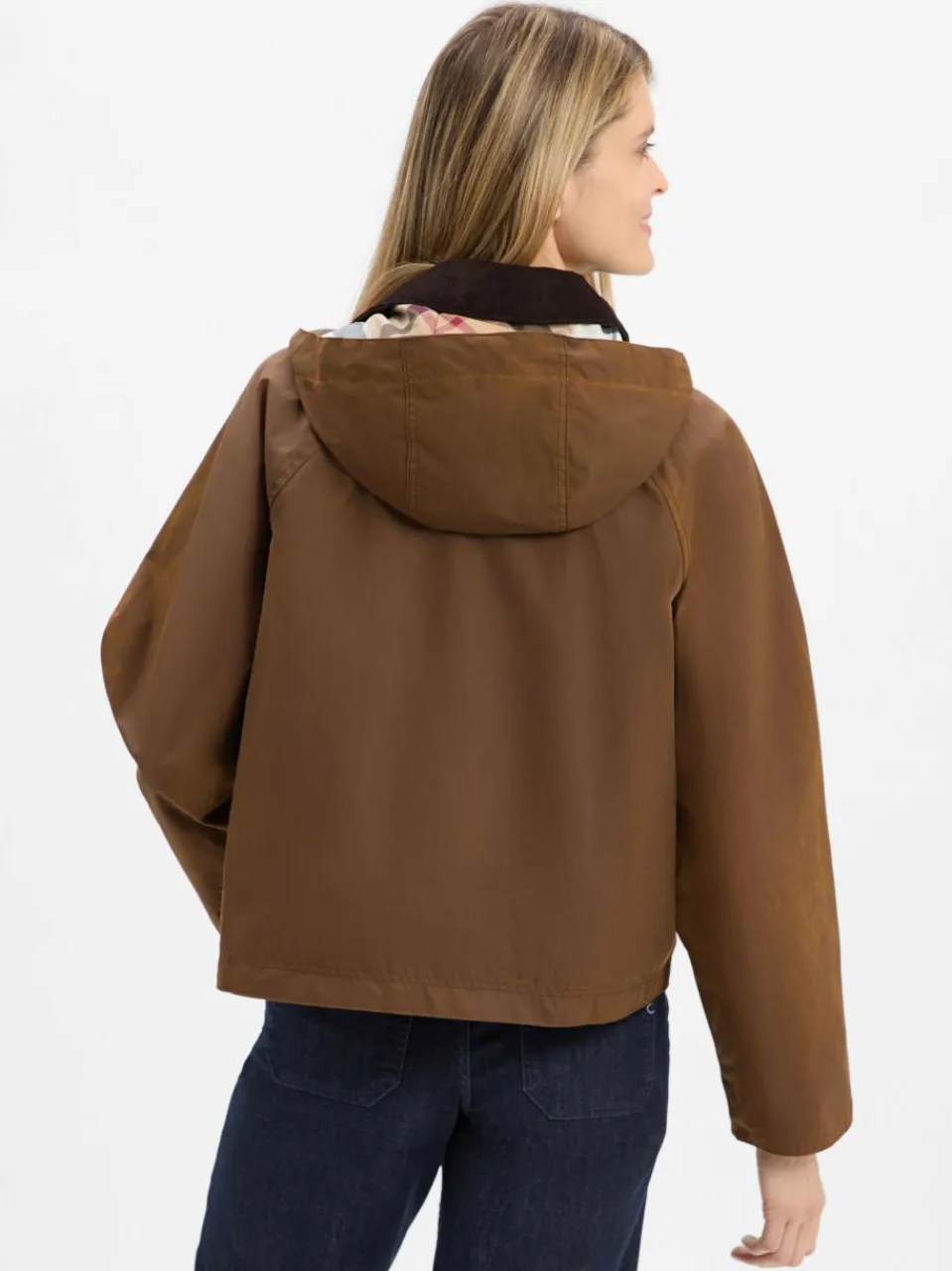 Barbour Jacken & Westen<Damen Jacke - Myra mocca uni