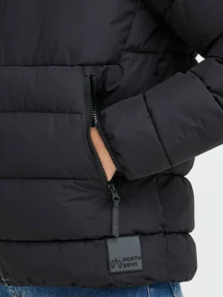 North Bend Jacken & Westen<Damen Jacke - NBSarena schwarz strukturiert