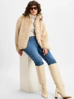 Nümph Jacken & Westen<Damen Jacke - Nuwindy beige uni