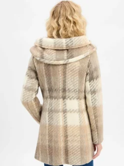 Damen Amber & June Jacken & Westen>Damen Jacke mit Woll-Anteil