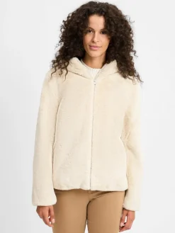 Marie Lund Jacken & Westen<Damen Jacken beige uni