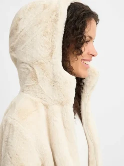 Marie Lund Jacken & Westen<Damen Jacken beige uni