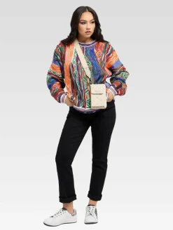 Damen Carlo Colucci Pullover & Strickjacken>Damen Jacquardpullover - Di Nicola