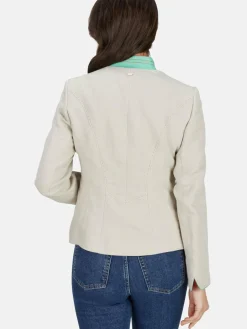 White Label Blazer<Damen Janker beige uni