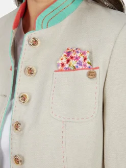 White Label Blazer<Damen Janker beige uni