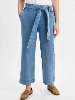 Marie Lund Jeans<Damen Jeans light stone uni