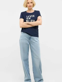 Mustang Jeans<Damen Jeans hellblau uni