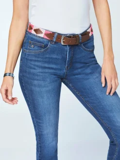 Polo Sylt Jeans<Damen Jeans medium stone blau uni