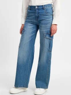 Marie Lund Jeans<Damen Jeans medium stone uni