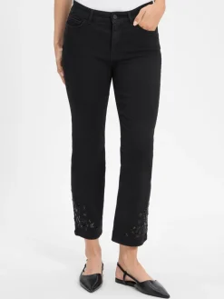 Marc Cain Collections Jeans<Damen Jeans schwarz uni