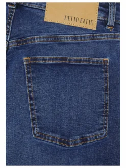 Detto Fatto Jeans<Damen Jeans blau uni