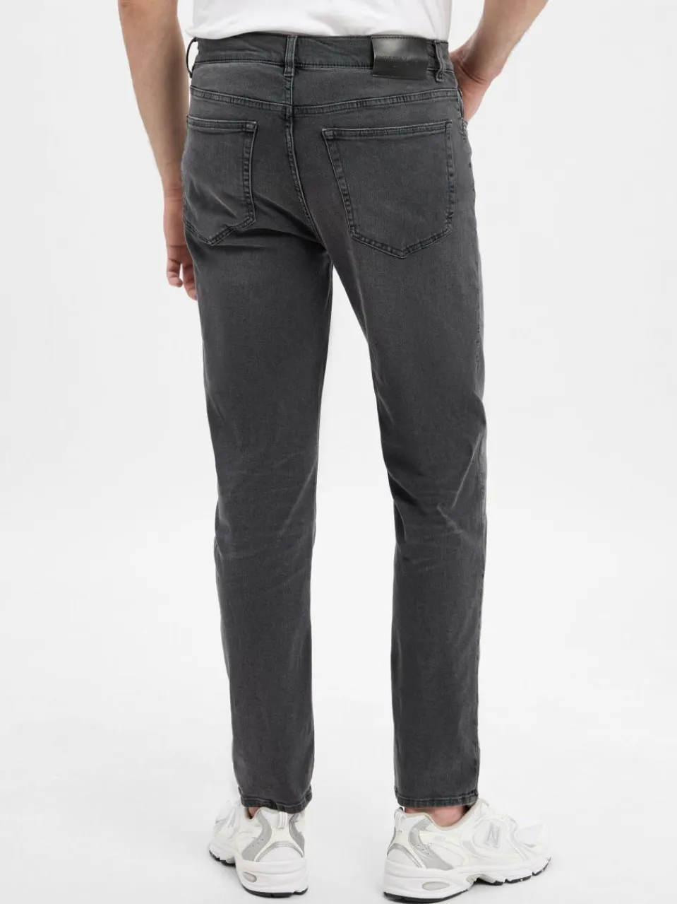 Finshley & Harding Jeans<Damen Jeans anthrazit uni