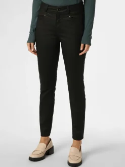 More & More Jeans<Damen Jeans schwarz uni