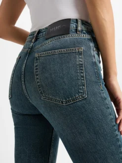 HUGO Jeans<Damen Jeans royal uni