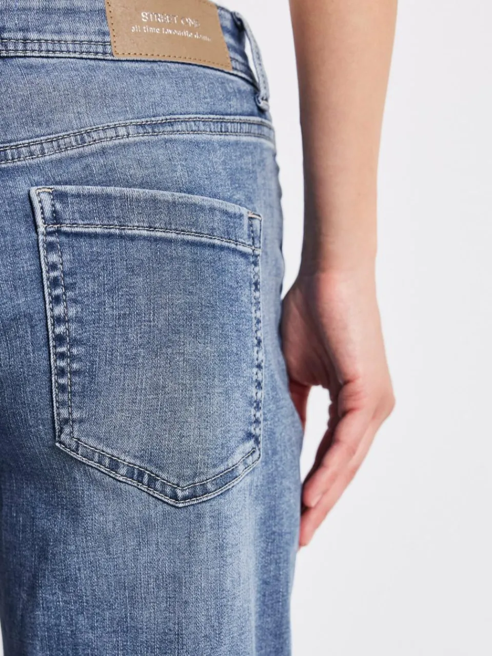 Street One Jeans|Hosen<Damen Jeans denim uni