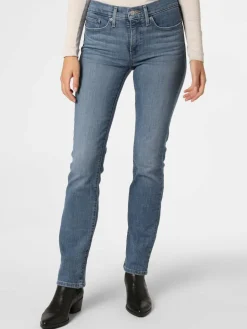 Levi's Hosen|Jeans<Damen Jeans - 314 Shaping Straight medium stone uni