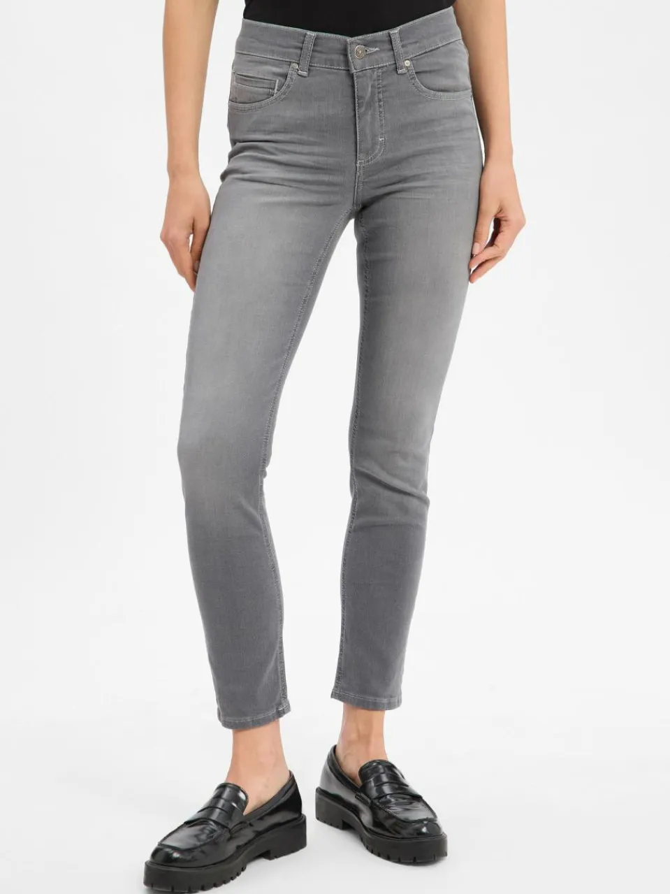 Angels Jeans<Damen Jeans - Cici hellgrau uni