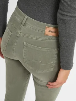 Angels Jeans<Damen Jeans - Cici oliv uni