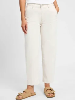 Opus Hosen<Damen Jeans - Lolah beige uni