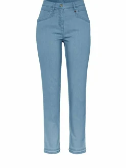 Relaxed Jeans<Damen Jeans - Meine beste Freundin blau uni