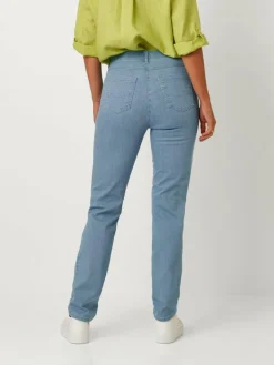Relaxed Jeans<Damen Jeans - Meine beste Freundin blau uni