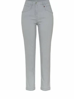 Relaxed Jeans<Damen Jeans - Meine beste Freundin grau uni