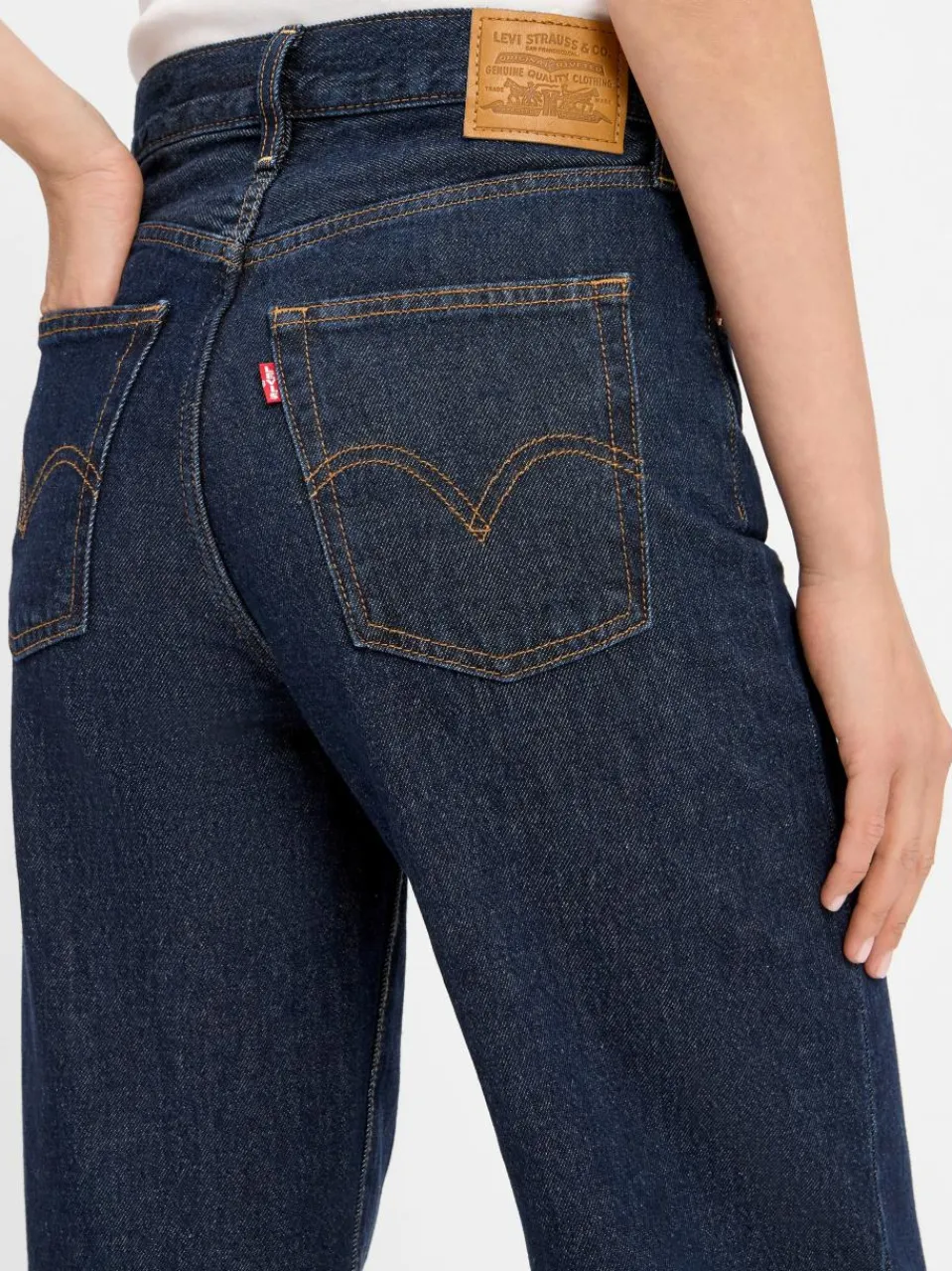 Damen Levi's Jeans>Damen Jeans - Ribcage Wide Leg