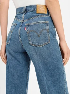 Levi's Jeans<Damen Jeans - Ribcage Wide Leg denim uni