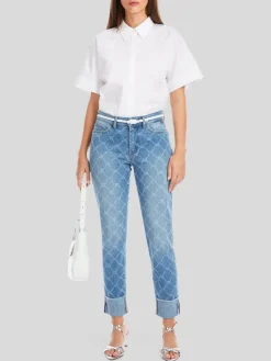Marc Cain Jeans<Damen Jeans - SIKAR denim gemustert